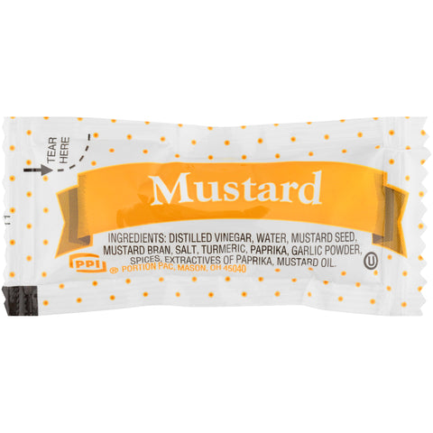 Mustard Single Serve Packet 005380/78000357