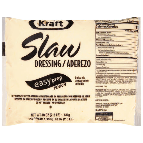 Dressing Coleslaw Easy Prep Pouch