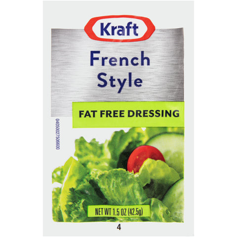Dressing French Fat Free Single Serve Pouch