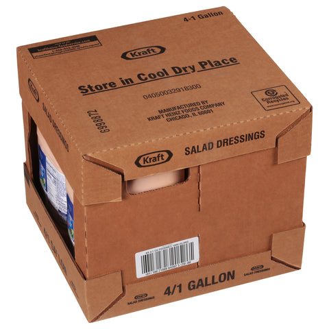 Kraft Dressing Thousand Island Pourable, 1 Gallon -- 4 Case