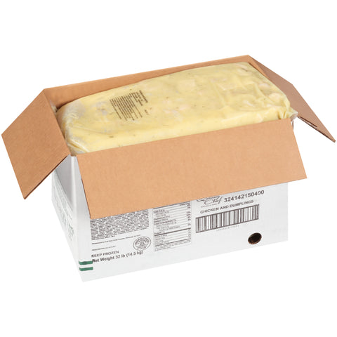 Quality Chef Natural Chicken Dumpling, 8 Pound -- 4 per case