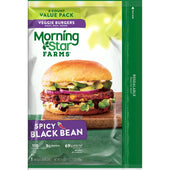 Burger Vegetarian Black Bean Spicy