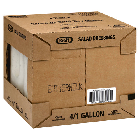 Kraft Dressing Buttermilk Ranch, 1 Gallon -- 4 Case