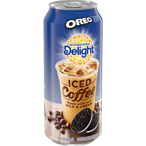 International Delight Oreo Iced Coffee, 15 Ounce -- 12 per case