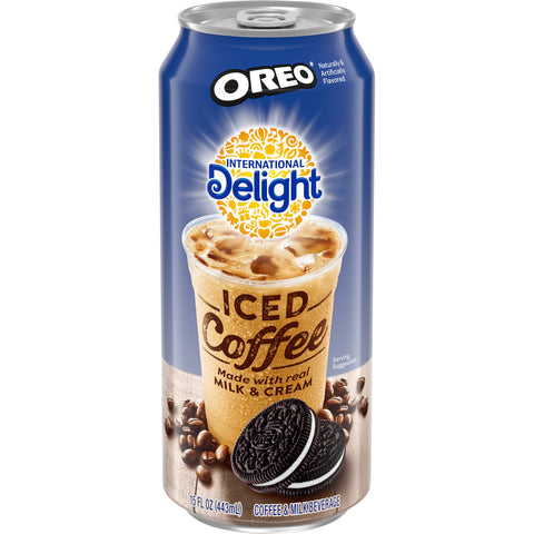 International Delight Oreo Iced Coffee, 15 Ounce -- 12 per case