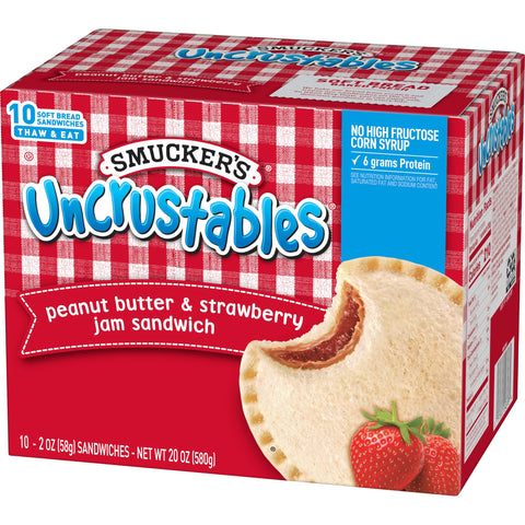 Sandwich Peanut Butter & Strawberry Jelly Iw 2 Oz