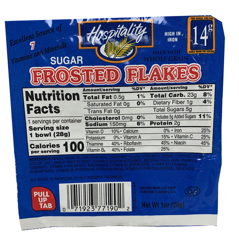 Cereal Sugar Frosted Flakes Bowl Pack
