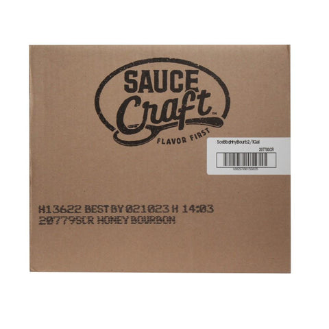 Sauce Bbq Honey Bourbon Plastic Jug Shelf Stable