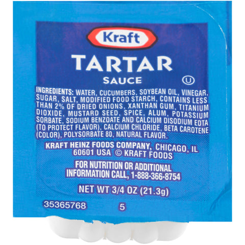 Kraft SAUCE TARTAR SINGLE SERVE CUP