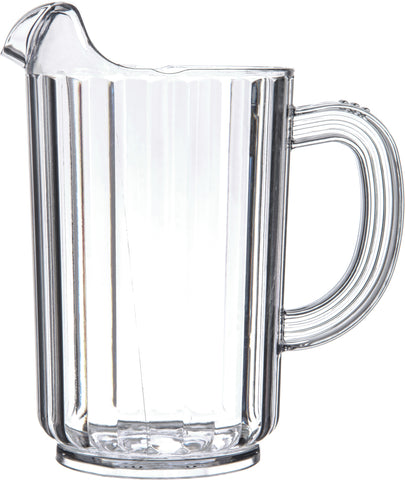 Pitcher Plastic Clear 32 Oz