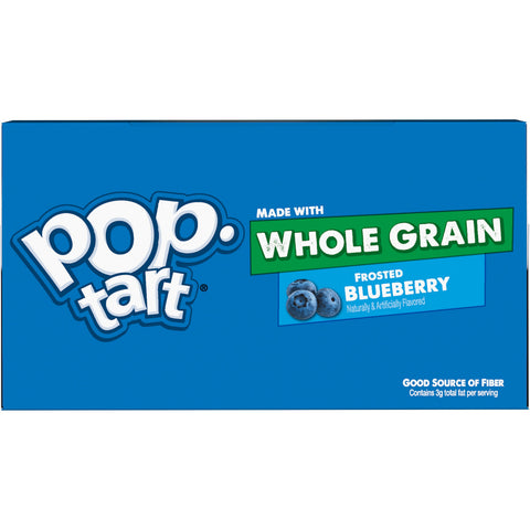 Kelloggs Pop-Tarts Whole Grain Blueberry Toaster Pastry, 1.76 Ounce -- 120 per case
