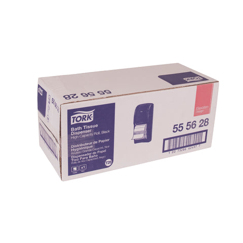 Dispenser Bath Tissue Roll High Capacity Black