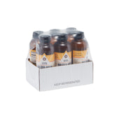 Drink Kombucha Pineapple Peach Glass