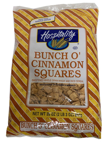 Hospitality CEREAL BULK BUNCH O' CINNAMON SQUARES