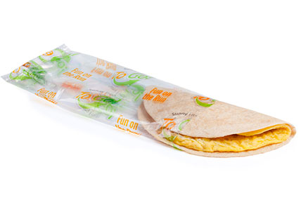 Sunny Fresh™ BREAKFAST TAC-GO® W/ EGG CHEESE AND TURKEY SAUSAGE IW FZ