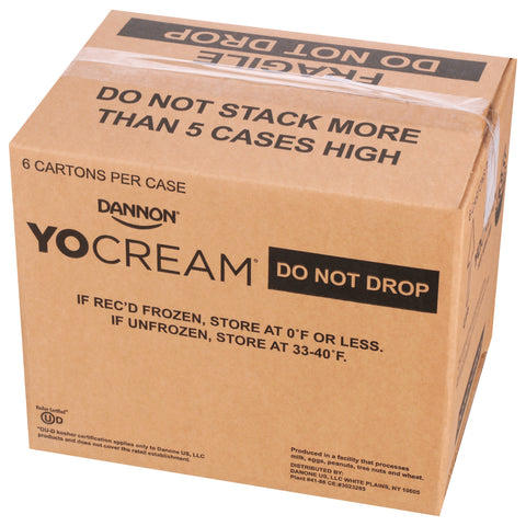 Yocream Sorbet Mix, Kiwi Strawberry Soft Serve, 64 Ounce -- 6 per case.