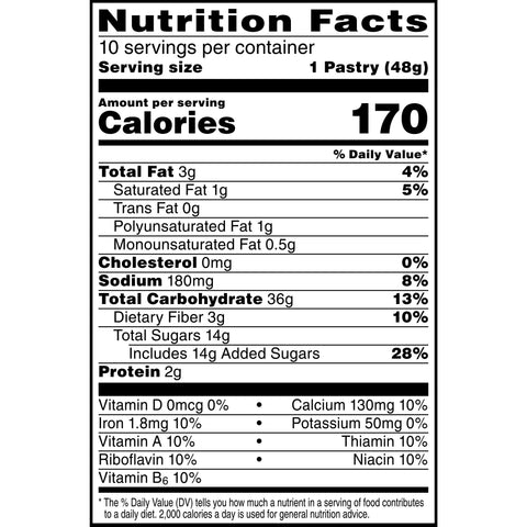 Pastry Pop-tarts® Made W/ Whole Grain Frosted Blueberry