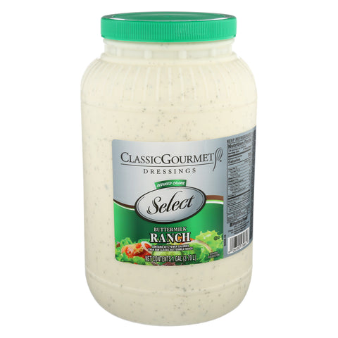 Ventura Foods Classic Gourmet Select Buttermilk Ranch Dressing, 1 Gallon -- 4 per case
