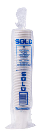 Cup Paper Hot Single Sided Poly 6 Oz