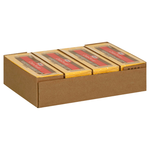 Cheese Cheddar Sharp Regular Sliced 120 Ct