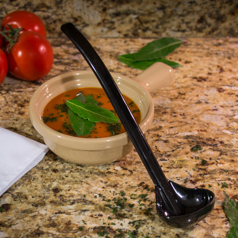 Ladle Carly® Plastic Black 9.5