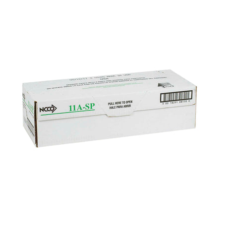 National Checking Company Carbonless Delivery Form - 3 Part White, 14 Line, 3.40 x 6.75 inch -- 2500 per case.