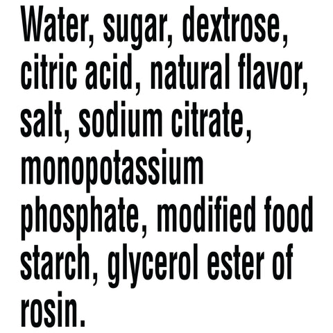 Drink Glacier Cherry Widemouth Plastic Bottle