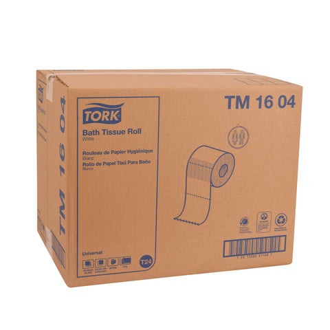 Tork Universal TISSUE TOILET WHITE 2-PLY 3.8
