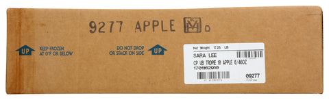 Pie Apple Fruit Traditional Unbaked 10