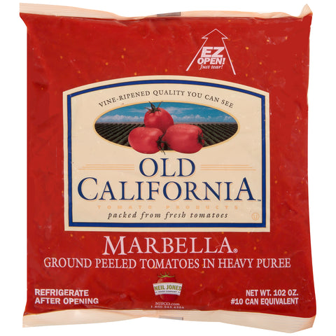 Tomato Ground Peeled Puree In Heavy Puree Pouch