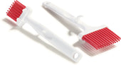 Sparta® BRUSH PASTRY SILICONE W/ HOOK RED 3