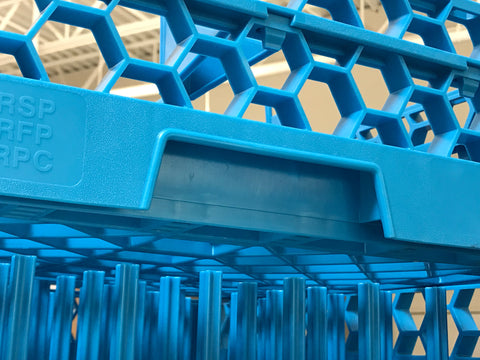 OptiClean™ FLATWARE RACK / COMBINATION CARLISLE BLUE 4