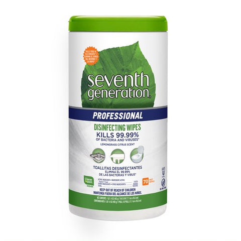 Seventh Generation WIPE DISINFECTANT LEMONGRASS