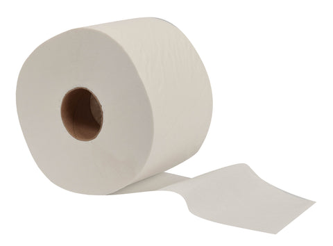 Tork 2 Ply White Septic Safe Advanced Bath Tissue Roll with OptiCore - 865 sheets per roll -- 36 rolls per case