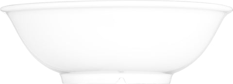 Carlisle BOWL SERVING FOOTED MELAMINE WHITE 36 OZ
