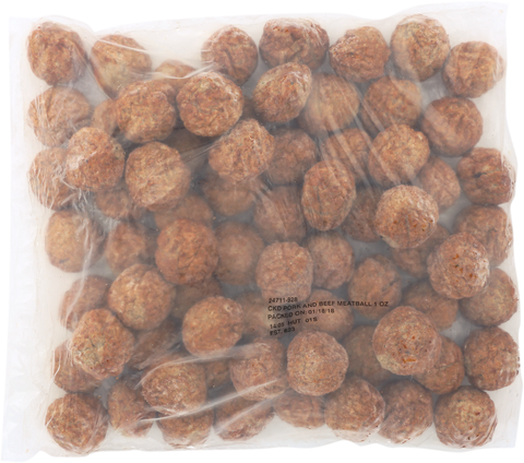Meatball Beef & Pork Italian Oven Roasted Fc 1 Oz 24711-0928