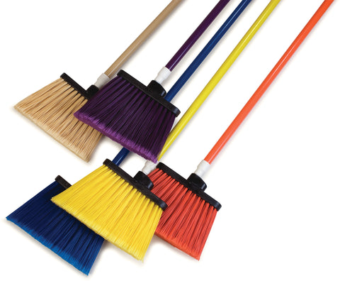 Sparta® Spectrum® BROOM ANGLE FLAGGED BRISTLE DUO-SWEEP® WHITE 56