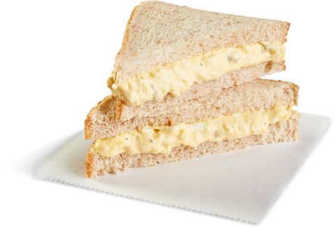 Sandwich Egg Salad On Wheat Bread Wedge 4.5 Oz 301041-012-1