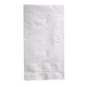 Napkin Dinner 17x16 White 3-ply 1/8 Fold