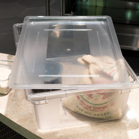 Lid Food Storage Container Polycarbonate Clear 26x18