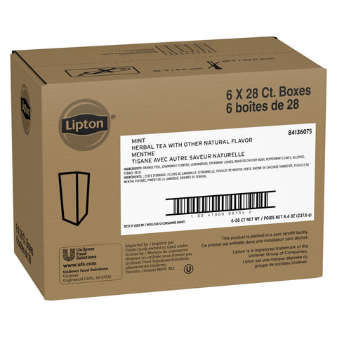Lipton® TEA BAG MINT SOOTHER HERBAL PREMIUM