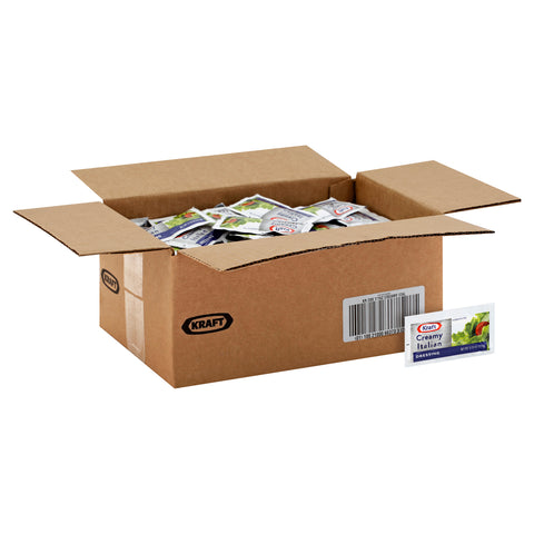 Kraft Dressing Creamy Italian, 7/16 Ounce -- 200 Case