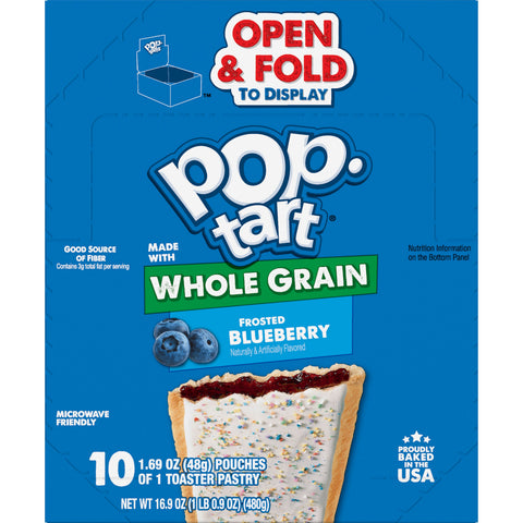 Pastry Pop-tarts® Made W/ Whole Grain Frosted Blueberry
