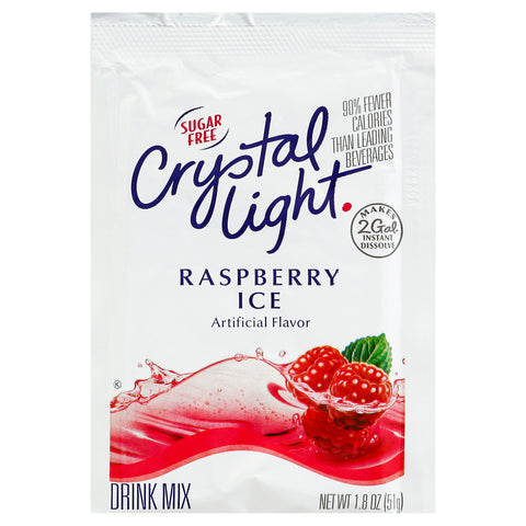 Crystal Light DRINK MIX RASPBERRY ICE MAKES 2 GAL