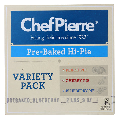 Chef Pierre PIE VARIETY PACK HI PRE-BAKED 10
