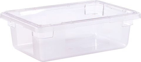 Box Food Storage Polycarbonate Clear 3.5 Gallon 18x12x6