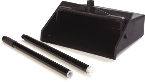 Pan Dust Lobby With 2-piece Handle - Black