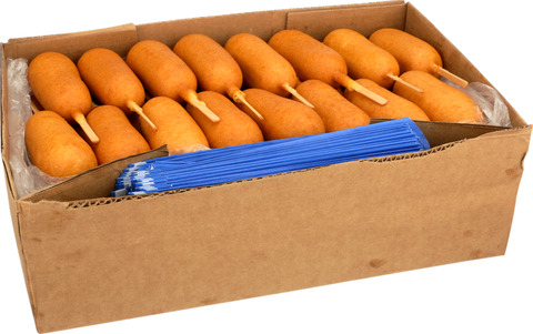 State Fair All Meat Corn Dog, 4 Ounce -- 48 per case.
