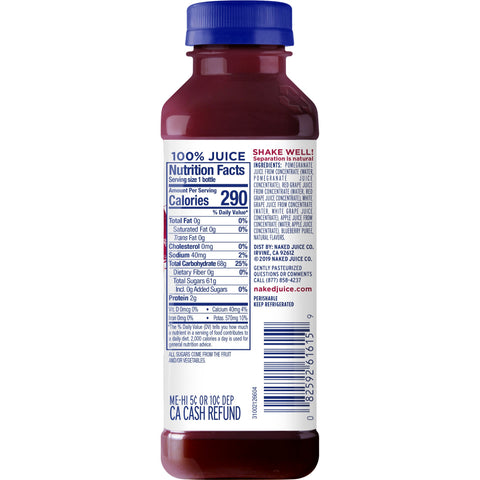 Naked Juice JUICE POMEGRANATE BLUEBERRY