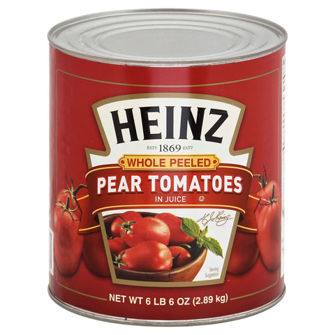 Tomato Pear Whole Peeled In Juice 570300/78002514